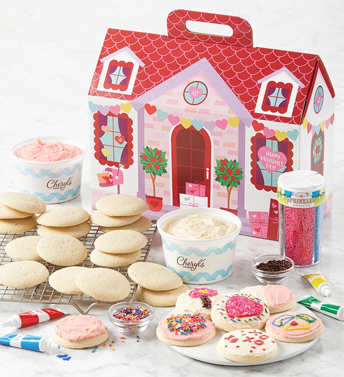 Cheryl's Valentine Cut-out Cookie Decorating Kit